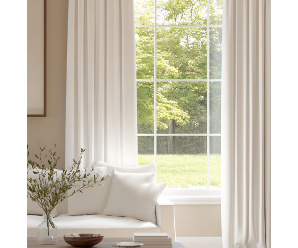 Cortinas a medida para salón Rodeco